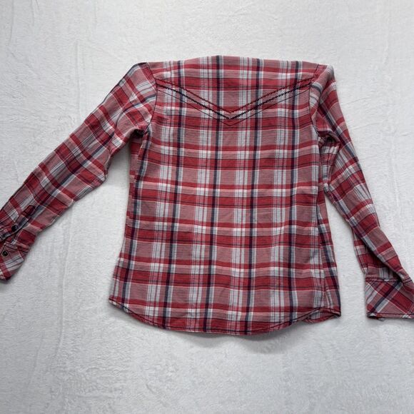 Fall color COWGIRL UP Snap Western Shirt Rodeo Country S/M - Picture 8 of 12